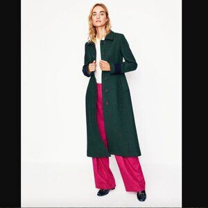 NWT Boden Durham Wool Long Coat